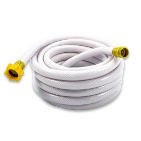 Camco TastePURE 25-Foot Camper/RV Drinking Water Hose | Lead-Free, BPA-Free, and Phthalate-Free UV-Stabilized PVC (22783)