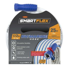 SmartFlex¬Æ RV/Marine Hose, 1/2" x 25', 3/4" - 11 1/2 GHT Fittings