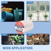 Waterproof Tape for Leaks Aluminum Butyl Tape with Adhesive for RV Repair, Glass Repairs, Air Mattress Patch, Window Caulking, Boat Sealing, Roof Patc