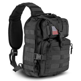 EDC Range Bag - Pistol Sling Bag Backpack (14 Liter) (Color: BlackSize)